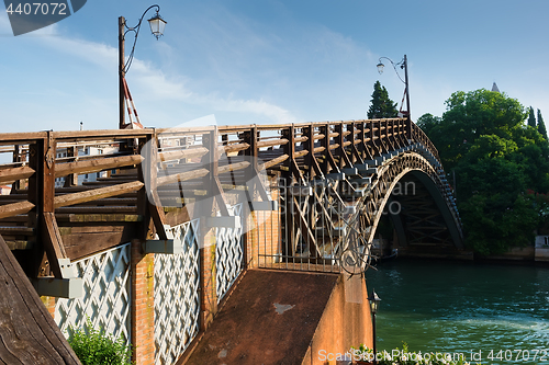 Image of Accademia Bridge in Venice