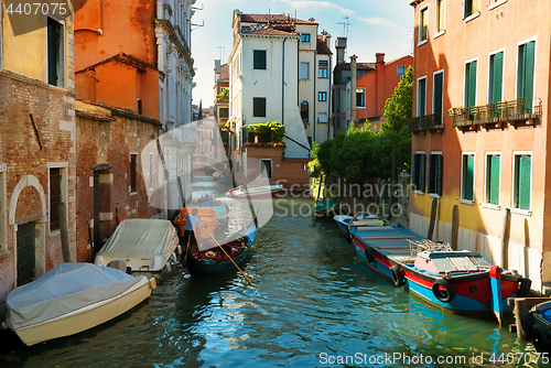 Image of Boats in venetian