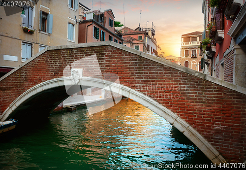 Image of Canal and bridge