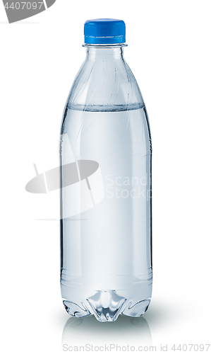 Image of Closed plastic water bottle