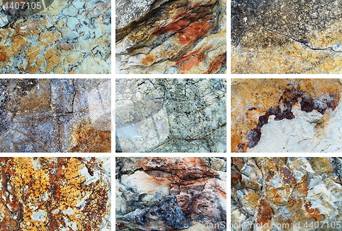 Image of Rock texture set