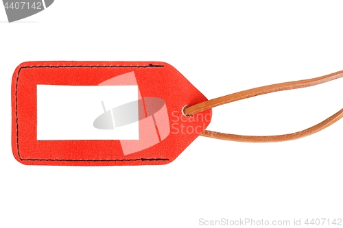 Image of Blank luggage tag