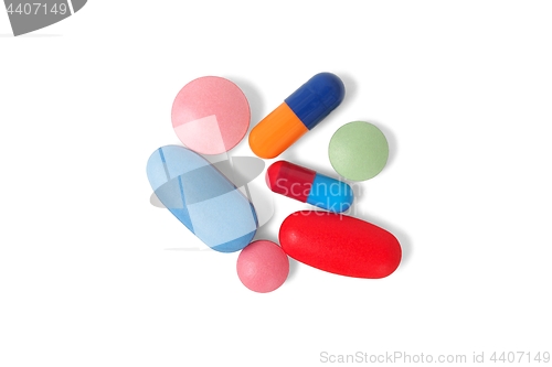 Image of Pills on white