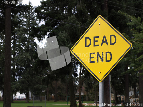 Image of Dead End Sign