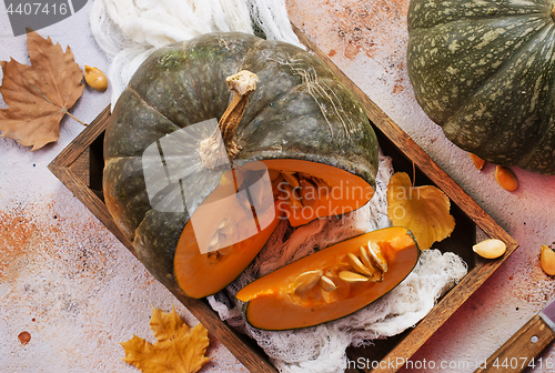 Image of raw pumpkin