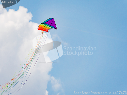 Image of Stack of delta stunt kites