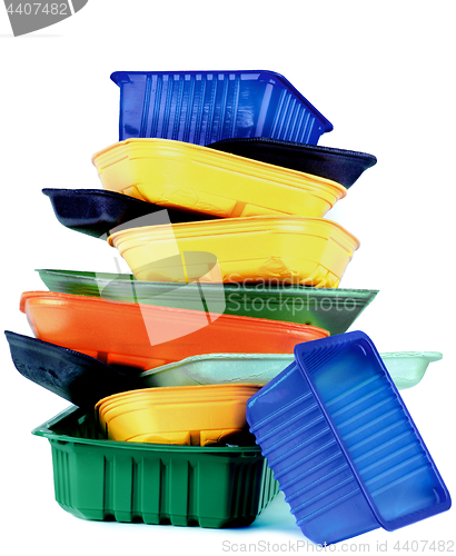 Image of Empty Recycled Trays