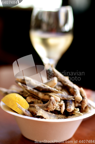 Image of Crunchy Fried Anchovies