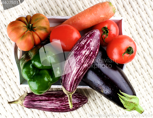 Image of Fresh Raw Vegetables