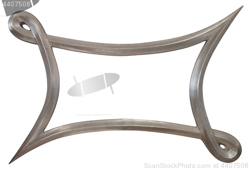 Image of Metallic Mirror Frame Cutout