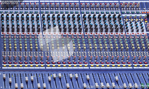 Image of Audio Mixing Console