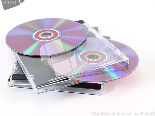 Image of CDs with Jewel Cases