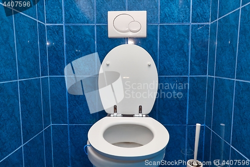 Image of Toilet seat open