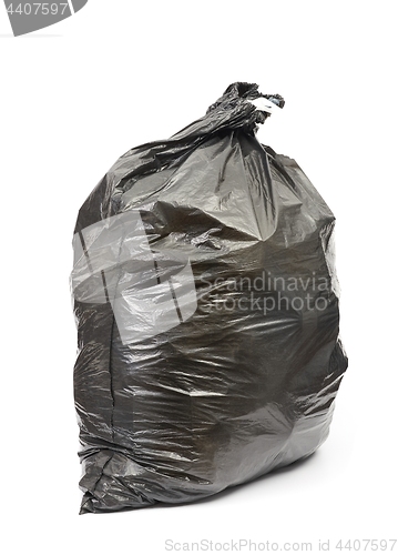 Image of Black trash bag