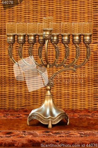 Image of Hanukkah menorah