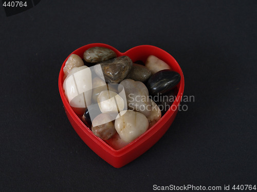 Image of Stone Filled Heart