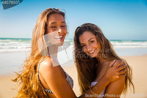 Image of Best Friends on the beach