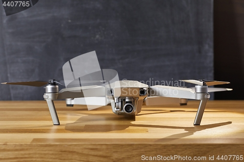 Image of Drone camera closeup