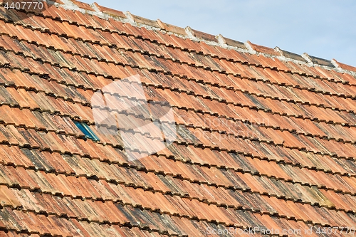 Image of Roof tiles texture