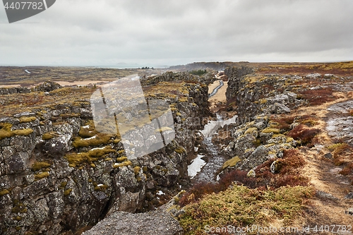 Image of Thingvellir landscape in Iceland