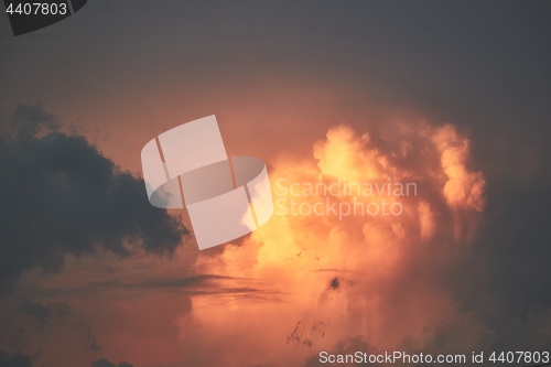 Image of Stormy Dark Clouds