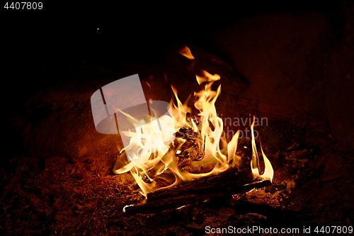 Image of Camp Fire Flames