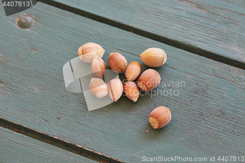 Image of Hazelnut on a table