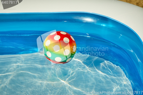 Image of Ball in the water