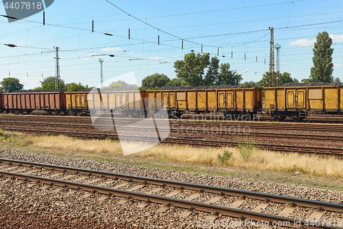 Image of Freight Train Wagons