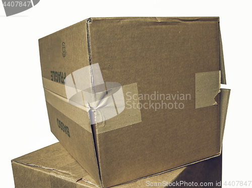 Image of Vintage looking Parcel picture