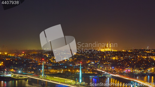 Image of Night lights of Istanbul