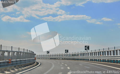 Image of Empty highway road