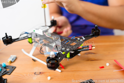 Image of Making of drone