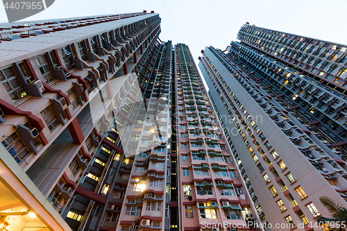 Image of Apartment building from low angle