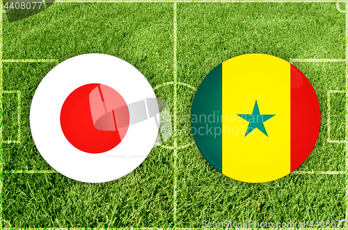 Image of Japan vs Senegal football match