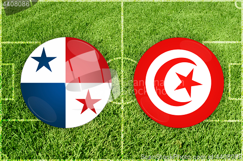 Image of Panama vs Tunis football match