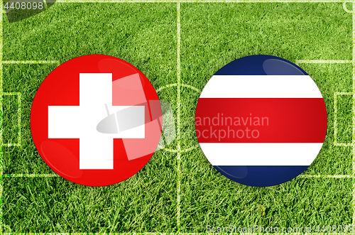 Image of Switzerland vs Costa Rica football match