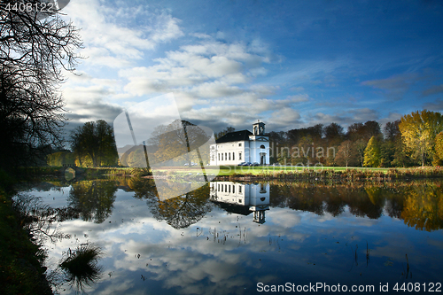 Image of Hørsholm Slotshave in autumn