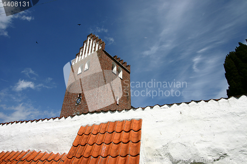 Image of Tikøb church in 2015