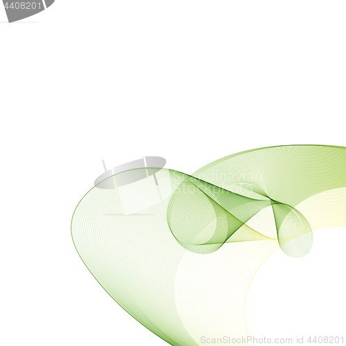 Image of Abstract wave isolated on white background