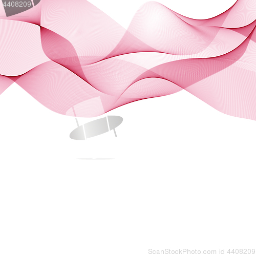 Image of Abstract wave isolated on white background