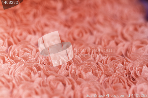 Image of Peach-colored roses material