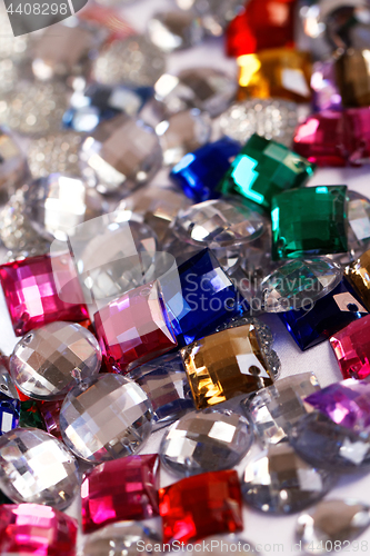 Image of Colorful plastic crystals