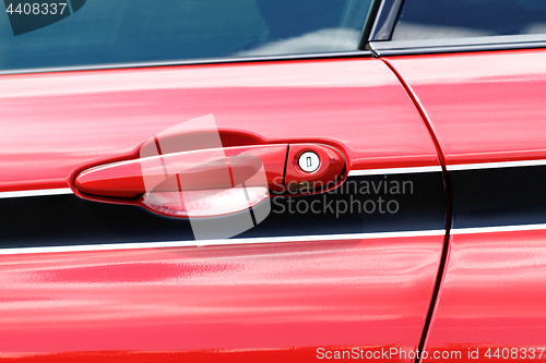 Image of Car door handle