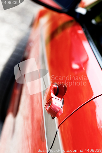 Image of Car door handle