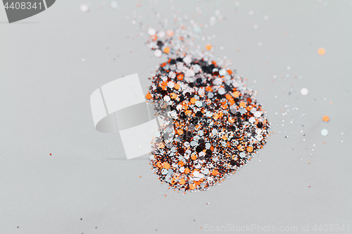 Image of Color glitter - macro photo