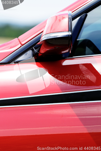 Image of Car detail - Side rearview mirror