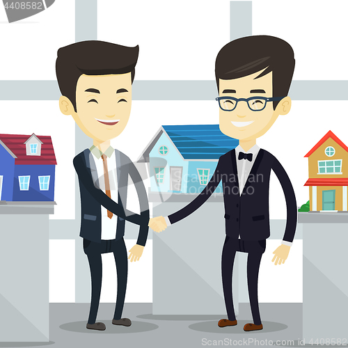 Image of Agreement between real estate agent and buyer.