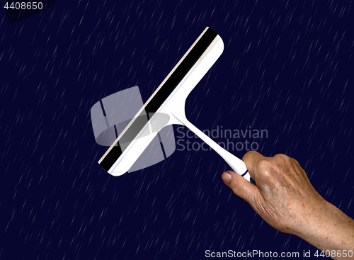 Image of elderly woman's hand