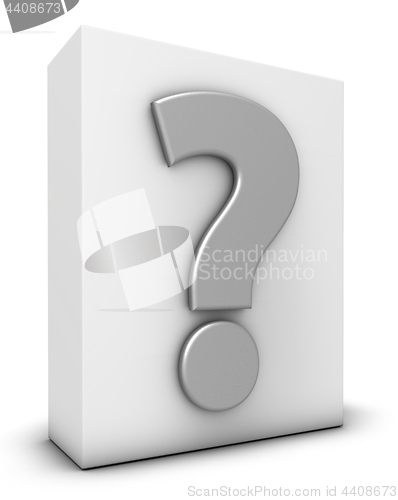 Image of question mark and box